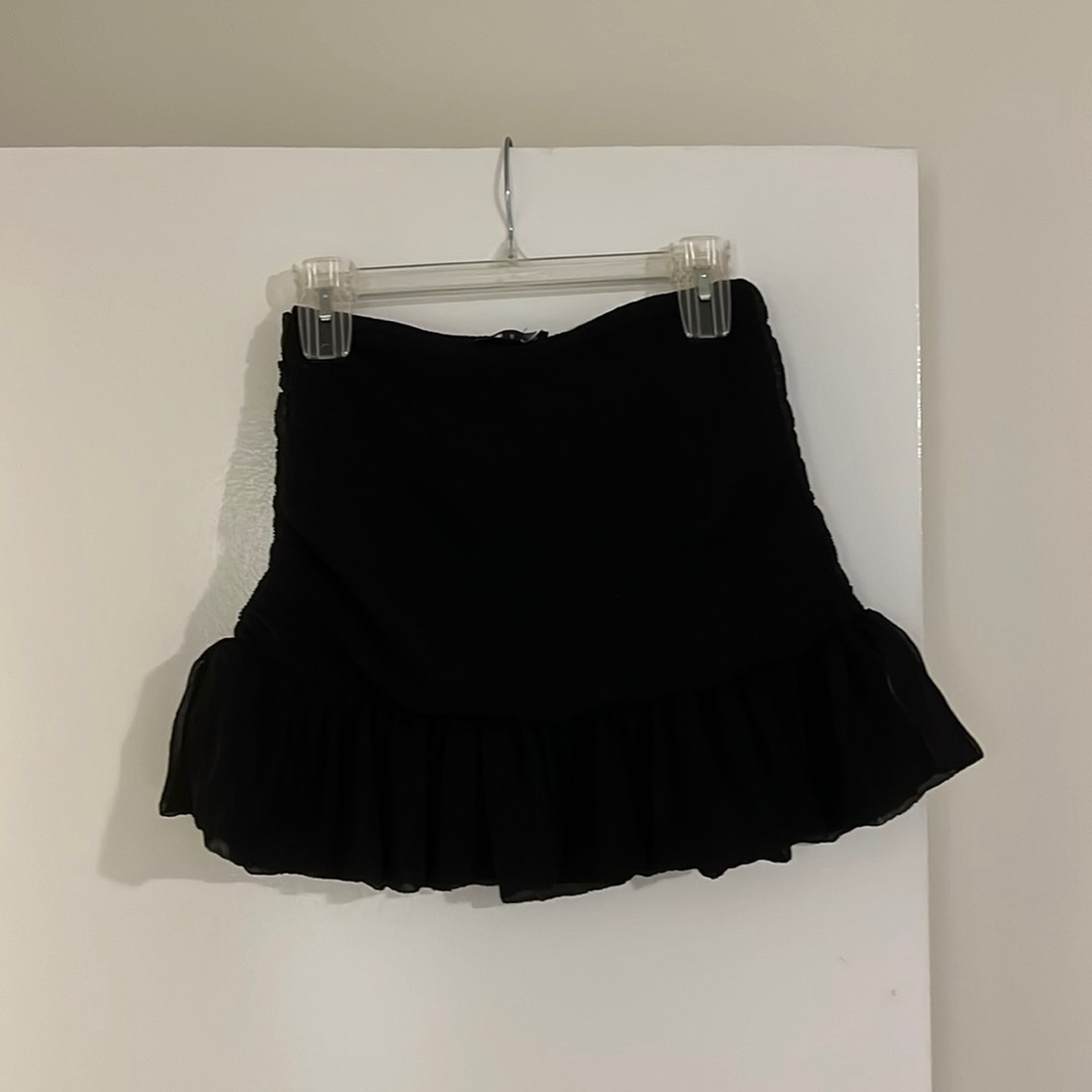 In The Style black mini skirt